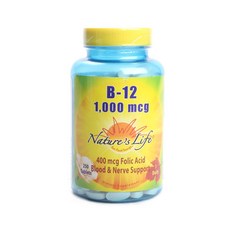Nature's Life 維生素B12錠 1000mcg, 1罐, 250顆