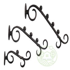 유니룸 벽고정주물옷걸이 다용도소품걸이, 1볼, 1개