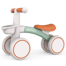 boso 4륜 밸런스 바이크 유아 승용 장난감 2-3세, 현재 재고그린