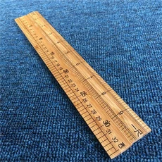 미터 대나무 자 교육용 교구 가정용 천 측정 의류 재단용