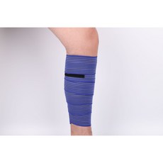 麗佳運動纏繞繃帶護小腿多用途綁帶足球騎行健身運動護小腿, 1個, 藍色90*8cm