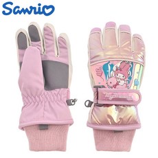 따뜻한 어린이 초등학생 방한용품 산리오 오로라 아동 방한 장갑 헬로키티 마이멜로디