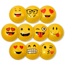 준비끝 표정 탱탱볼 10개, 1세트