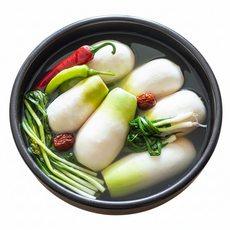 (한가네 전라도 김치) 국산 100% 동치미 김치, 1개, 5kg