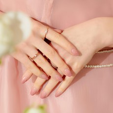 오호라 젤스트립 네일 30p 세트, 밀크로즈, 1세트