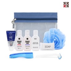 아모레퍼시픽 샴푸린스 바디워시 치약칫솔 세면도구 판촉물기념품 올뉴하프메쉬 NC형 아모레여행용세트, 1세트