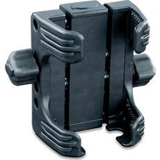 쿠랴킨 1693 모터사이클 핸들바 액세서리: 테크 커넥트 크래들 GPS 장치폰 홀더 마운트 스탠다드 블랙, Standard