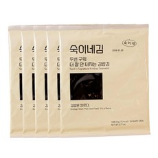 숙이네김x광천김 두번구운 더 잘 안터지는 김밥김 완도 프리미엄 김밥용김, 22g, 5개, 2. [추천세트] 10장x5봉 50장
