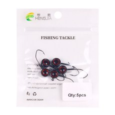 釣友俱樂部 魚鉤鉛頭鉤 0.8g 1.7g 3.5g 微物釣魚鉤, 黑色5個/袋,0.8g, 1個