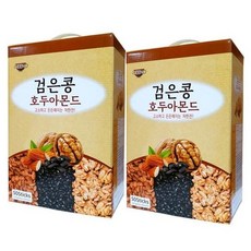 지노CT 지노 검은콩호두아몬드 50T x 2개 / 견과차 일회용 호두 아몬드 율무차 (27380265), 1개