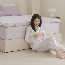 아망떼 드림웰 케어 고정밴드 토퍼 SS, 시티그레이