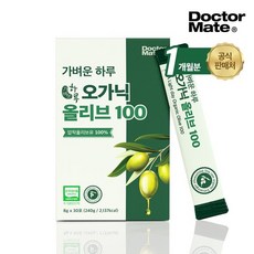 오가닉 냉압착 엑스트라버전 올리브오일 100%, 5개, 240g