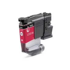 墨水大師 brother 墨水匣 (適用於J1360等型號) 高品質相容墨水, 1個, LC531標準量紅色200張, 紅色