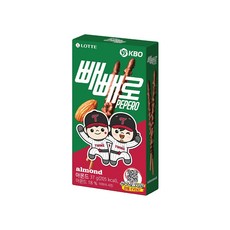 KBO X 아몬드 빼빼로 LG 트윈스, 37g, 15개