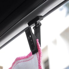 후크정리 2p 슬라이드형 자석형 커튼고정 차량용 만능집게 클립홀더 68215EA 1(ea), 자석형2p