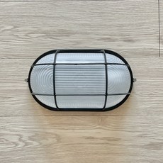 燭光燈飾 井字戶外防水壁燈 庭園橢圓復古燈