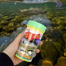 퍼플업 송사리사료 관상어사료 물고기밥 메기 붕어 민물고기 100g