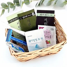 여행용 세면도구세트 린스 샤워용품 트래블키트, 세면도구8종세트