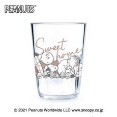 Snoopy史努比 sweet home 日本製正版杯子 - 漱口杯/喝水杯, 1個, 透明