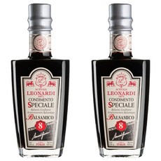 레오나르디 발사믹 비니거 8 트라바시, 2개, 250ml