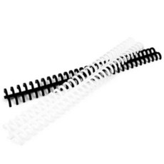 물결샵 셀프제본 바인더링 다이어리 원형 문구 만들기 블랙 재료, 블랙 10mm