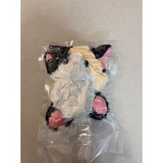 網紅同款可愛三花貓毛絨玩具公仔小貓咪桌伴玩偶牀上陪睡娃娃禮物, 1個, 包裝:坐高24cm