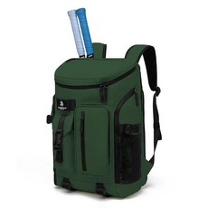 JYColofex 컬러 디자인 테니스 등산 여행 백팩 스포츠 및 피트니스를 위한 독립적인 신발 수납 공간 방수 15.6인치 컴퓨터 가방 라지 (A-) (그레이 워터 블루) 18, 포레스트 그린