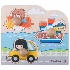 퍼즐놀이 꼭지퍼즐 탈것 유아 아기 장난감 어린이집 교구 선물 과학교구 유아과학 유아유아교구 창의력