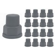 JG철물스토어 (정품) 국산 M12 12mm 너트캡 연부 1/2 ( 16개입 1팩) 볼트캡 PVC 볼트캡 너트캡 앙카볼트, 16개