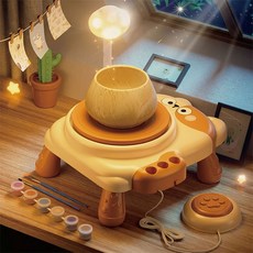 토이즈데이 꿈꾸는 고양이 미니 ART 도자기 만들기 장난감 선물, 1개