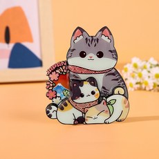 미츠케 일본 여행 마그넷 냉장고 자석 후지산 홋카이도 시바, 네코세마리