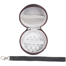 適用Pokemon Go Plus 精靈寶可夢口袋妖怪遊戲便攜保護盒收納包殻，輕巧耐用防刮保護套, 黑色 (便攜收納包), 1個