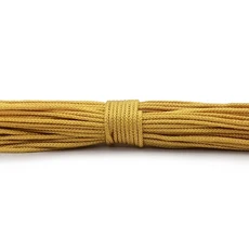 직경 1.5mm Paracord 캠핑 빨랫줄 전술 팔찌 액세서리 팔찌 목걸이 로프 쥬얼리 구슬 팔찌, 15meters(50ft), 323, 11 노란색