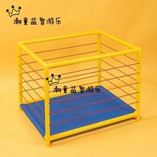 공 정리함 키즈카페 이동 단층 바구니 유치원 정리 수납 레드 볼 (바퀴 없음), 기본 단일 레이어 노란색 바퀴 없음