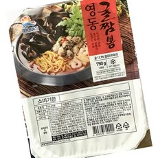 굴짬뽕 영동 냉동 750g 식자재 업소용 식당용 대용량, 1개