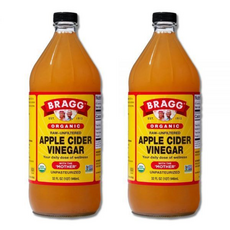브래그 유기농 사과식초 초모 애플사이다비니거 애사비, 2개, 946ml
