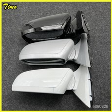 可開發票適用於03-04-05-06-07年款七代雅閣倒車鏡後視鏡反光鏡總成黑銀白 倒車鏡 後視鏡 反光鏡 倒後鏡 銀白, 1個, 黑色,主駕駛【左】不帶加熱