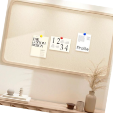 무타공 펠트보드 게시판 안내판 알림 전시 40x60cm, 본상품