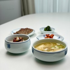 본인 복도자기 한정식 공기대접세트(밥그릇1개+뚜껑1개+국대접1개), 1세트, 밥그릇1개+뚜껑1개+국대접1개