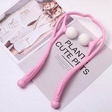 푸리 돌기형 미니 폼롤러 요가폼롤러, 핑크