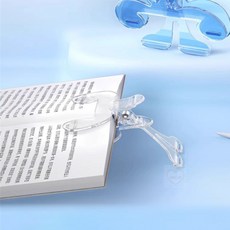 COCOJU 북 홀더 페이지홀더 독서클립 클립홀더, 블루