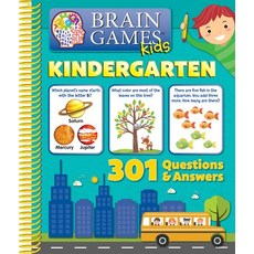 Active Minds 301 Kindergarten Questions and Answers Paperback, Sequoia Children's Publishing, English, 9781503735453