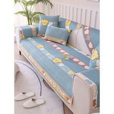 돌쇼파 커버 라텍스 매트 패드 매트리스 스펀지 무늬 토퍼 덮개 카우치, G, 45x45cm베갯잇