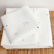 순수 대나무 양면 방수요 중형 6585, 1개, 유니콘