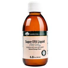 GENESTRA BRANDS EFA補充口服液 Plus CoQ10 橘子味, 1瓶, 200ml, 1瓶