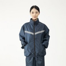 경량 통풍형 작업복 상하의 실내작업용 모자형 일반형, 1세트, 청회색 일반형