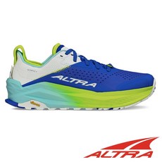 ALTRA OLYMPUS 6 多功能健行鞋 男款 藍/萊姆 A0A85NJ