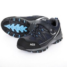 에이스안전화 ACE 441-1 작업화 경량안전화 메쉬 4인치, navy, 1개