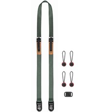 Peak Design 快裝潮流背帶 LEASH 單眼/微單眼背帶 (背帶寬19mm), 1個, leash/鼠尾草綠