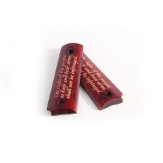 RST 紅星 1911 實木握把片 US憲法第2修正案, 1個